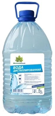 Дистиллированная вода GREENCOOL 5л 702392
