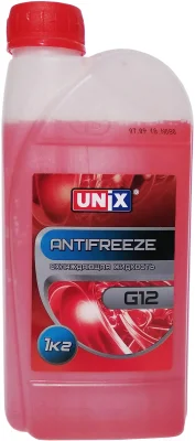 Антифриз UNIX 35 C G12 КРАСНЫЙ 1 КГ