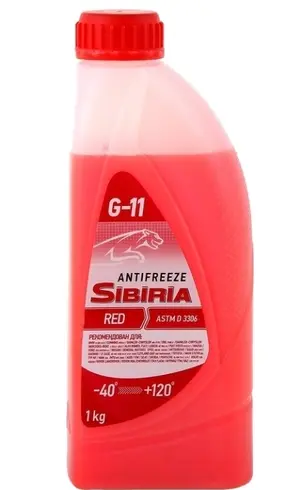 Антифриз SIBIRIA SIBIRIA ANTIFREEZ КРАСНЫЙ 1КГ
