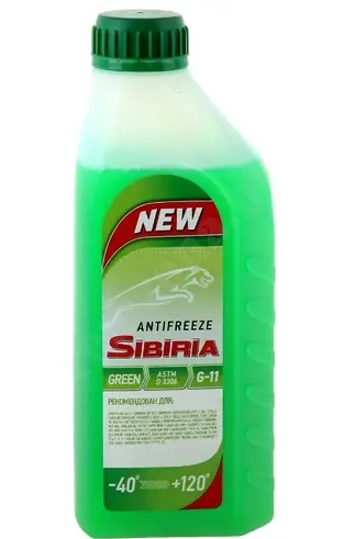Антифриз SIBIRIA SIBIRIA ANTIFREEZ ЗЕЛЕНЫЙ 1КГ