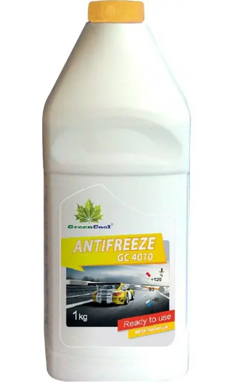Антифриз GreenCool GREENCOOL GС4010 RED 1КГ (ЖЕЛТ.) (E)