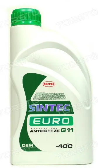 Антифриз SINTEC SINTEC ANTIFREEZE EURO ЗЕЛЕНЫЙ 1КГ G11