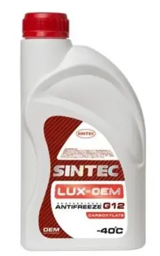 Антифриз G12 красный Lux 1 кг SINTEC 613500