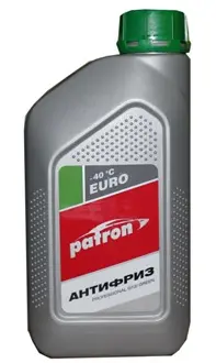 Антифриз (ЗАМЕНЕН НА PCF4001) зеленый G12 (канистра п/э) 1кг готов к применению PATRON AF GREEN 1 PATRON