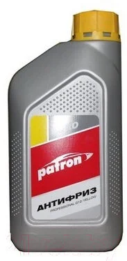 Антифриз (ЗАМЕНЕН НА PCF5001) желтый G12 (канистра п/э) 1кг готов к применению PATRON AF YELLOW 1 PATRON