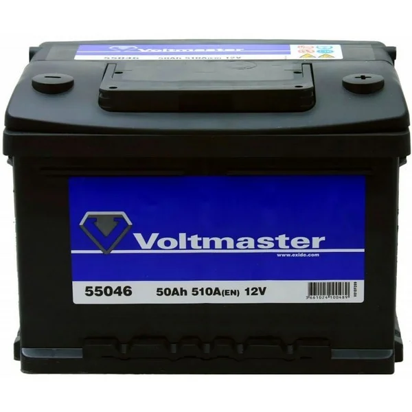 Аккумулятор VOLTMASTER 12V 50AH 510A ETN 0(R+) B13 VOLTMASTER 55046