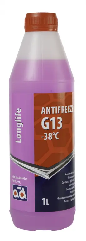Охлаждающая жидкость AD ANTIFREEZE AD -38C G13 1L
