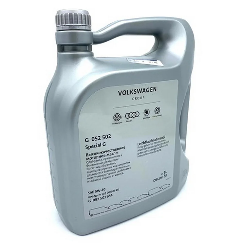 Масло моторное VAG 5W-40 5л G052502M4