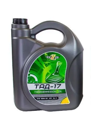 Трансмиссионное масло WEZZER ТАД-17 GL-5 80W-90 л 4650065551007