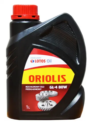 Трансмиссионное масло LOTOS ORIOLIS 80W 1л ORIOLIS API GL-4 SAE 80W 1L