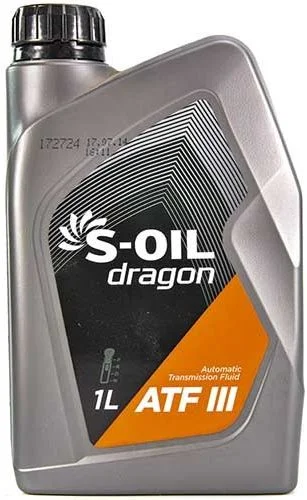 Трансмиссионное масло S-OIL DRAGON ATF III л DATFIII1