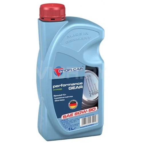 Трансмиссионное масло PROFI-CAR 80W-90 л 80W90 GL4 PERFORMANCE GEAR 1L