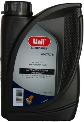 Трансмиссионное масло UNIL MATIC D 1л 21003212