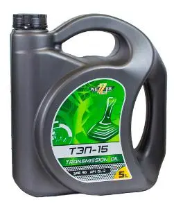 Трансмиссионное масло WEZZER ТЭП-15 5л 4650065551106
