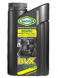 Трансмиссионное масло YACCO BVX C 100 80W-90 1л YACCO 80W90 BVX C 100/1