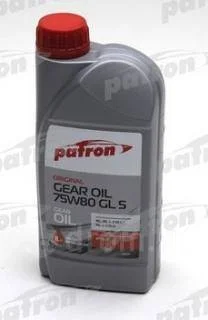Трансмиссионное масло PATRON GL-5 75W-80 1л 75W80 GL5 1L ORIGINAL