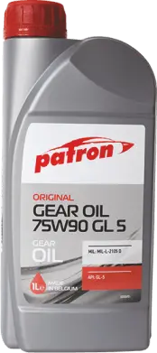 Трансмиссионное масло PATRON GL-5 75W-90 1л 75W90 GL5 1L ORIGINAL