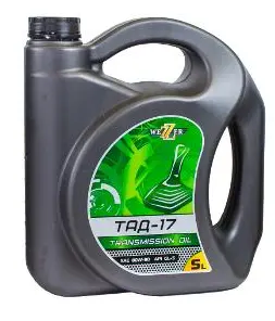 Трансмиссионное масло WEZZER ТАД-17 GL-5 80W-90 5л 4650065551021