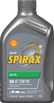 Трансмиссионное масло SHELL SPIRAX S4 AT 75W-90 л SHELL SPIRAX S4 AT 75W90/1