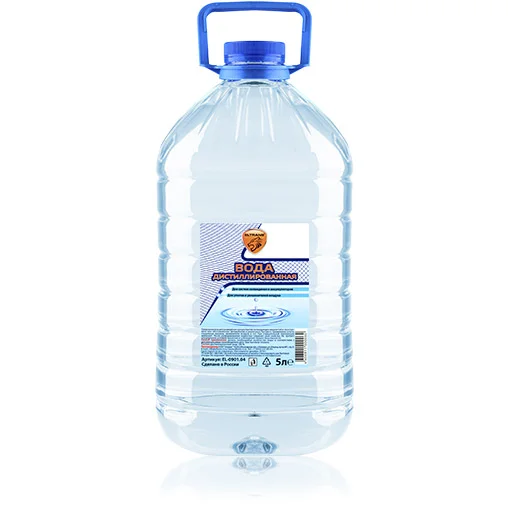 Дистиллированная вода ЕВРО СИНТЕЗ 5л VD-5