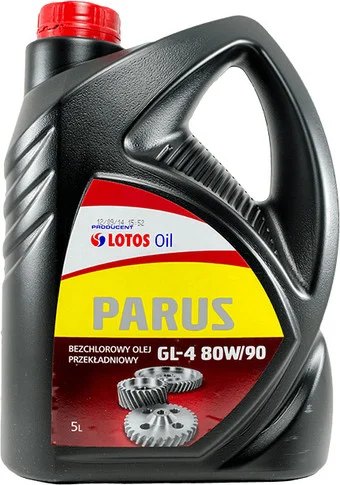 Трансмиссионное масло LOTOS PARUS 80W-90 5л PARUS API GL-4 SAE 80W-90 5L
