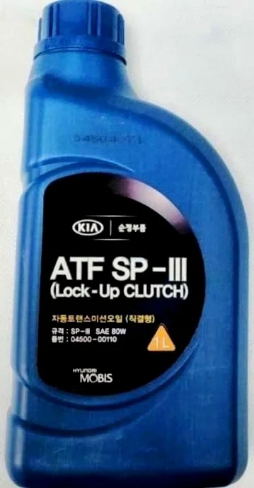 Трансмиссионное масло HYUNDAI/KIA/MOBIS AUTO MISSION л 450000110
