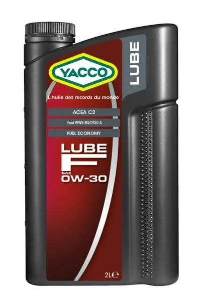 Масло моторное YACCO LUBE F 0W-30 2л YACCO 0W30 LUBE F/2