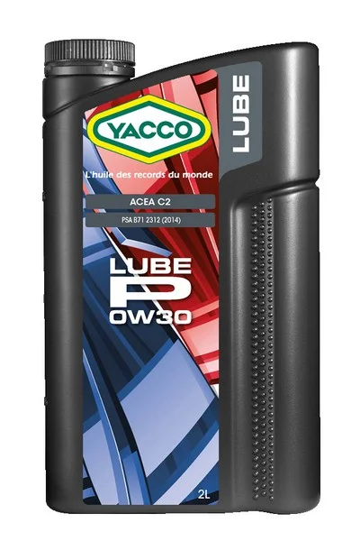 Масло моторное YACCO LUBE P 0W-30 5л YACCO 0W30 LUBE P/5