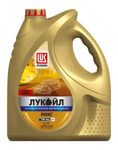 Масло моторное LUKOIL 5W-40 5л ЛУКОЙЛ ЛЮКС 5W-40 SL/CF 5Л