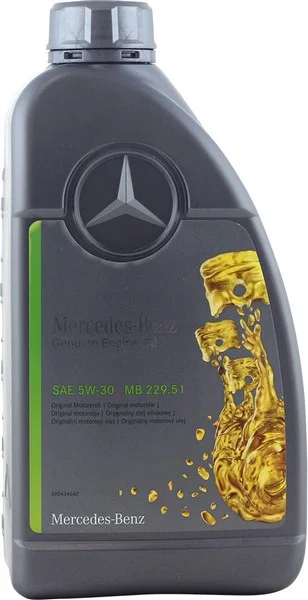 Масло моторное MERCEDES 5W-30 1л A000989540411FLEE
