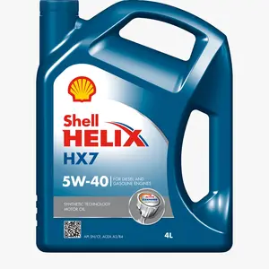 Изображение Масло моторное SHELL HELIX HX7 5W-40 4л SHELL 5W40 HELIX HX7/4 Масло моторное SHELL HELIX HX7 5W-40 4л SHELL 5W40 HELIX HX7/4