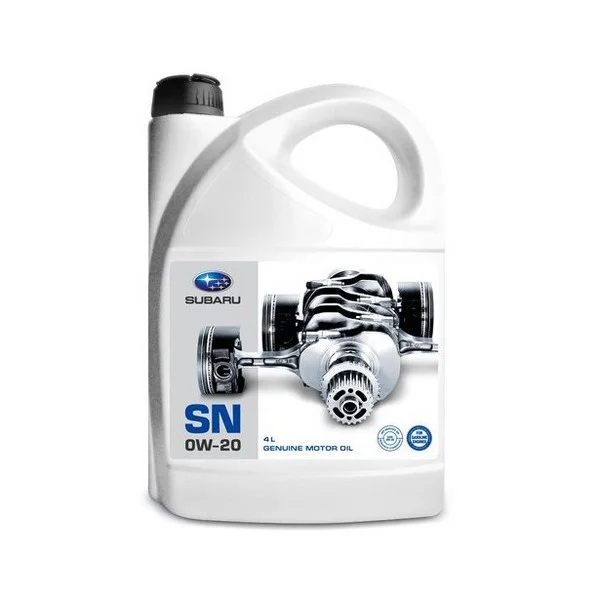 Масло моторное SUBARU 0W-20 4л FIG70004L