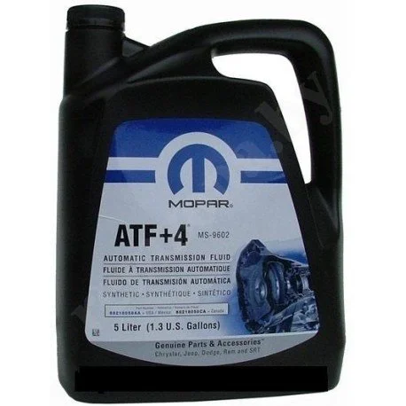Трансмиссионное масло CHRYSLER ATF+4 5л 68218058AC