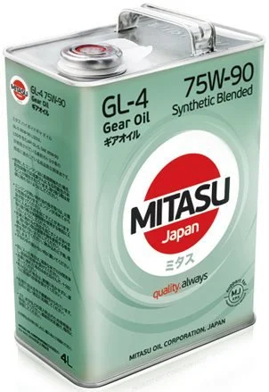 Трансмиссионное масло MITASU GL-4 75W-90 4л MJ-443-4