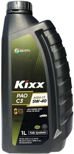 Изображение Масло моторное KIXX PAO 5W-40 1л L2092AL1E1 Масло моторное KIXX PAO 5W-40 1л L2092AL1E1