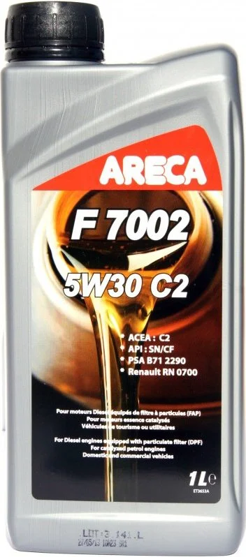 Изображение Масло моторное ARECA 5W-30 1л 11121 Масло моторное ARECA 5W-30 1л 11121