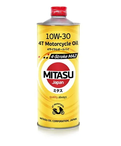 Масло моторное MITASU 4-STROKE MA2 10W-30 1л MJ-943-1