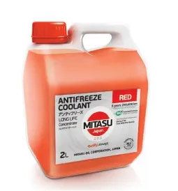 Антифриз/Охлаждающая жидкость MITASU RED LONG LIFE ANTIFREEZE/COOLANT CONCENTRATE 2 л. MITASU MJ-611-2