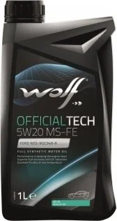 Масло моторное WOLF OFFICIALTECH MS-FE 5W-20 1л 65612/1
