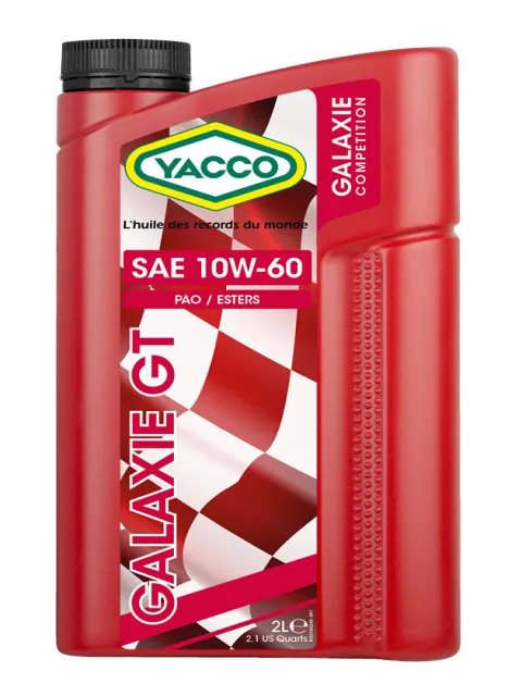 Масло моторное YACCO GALAXIE GT 10W-60 2л YACCO 10W60 GALAXIE GT/2