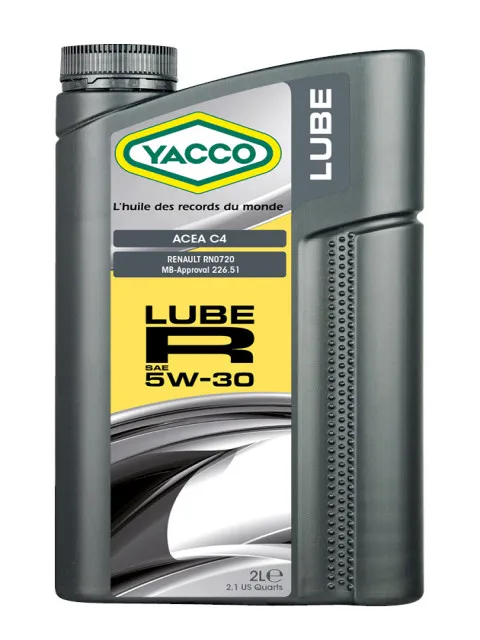 Изображение Масло моторное YACCO 5W-30 2л YACCO 5W30 LUBE R/2 Масло моторное YACCO 5W-30 2л YACCO 5W30 LUBE R/2