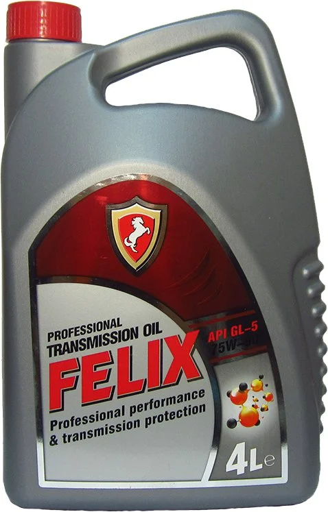 Изображение Трансмиссионное масло FELIX GL-5 75W-90 4л 431000007 Трансмиссионное масло FELIX GL-5 75W-90 4л 431000007