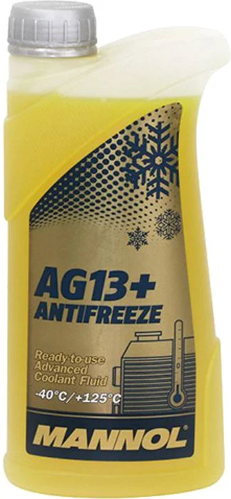 Антифриз желтый AG13+ Advanced 1 л MANNOL 98890