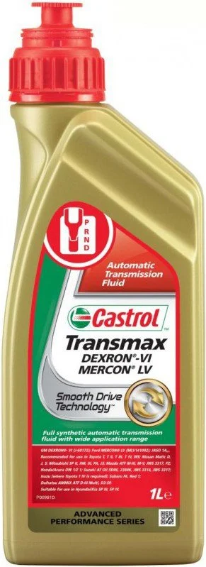 Трансмиссионное масло CASTROL TRANSMAX DEXRON-VI MERCON LV 1л 156CAA