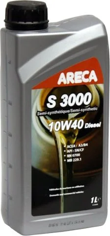Изображение Масло моторное ARECA 10W-40 1л 12201 Масло моторное ARECA 10W-40 1л 12201