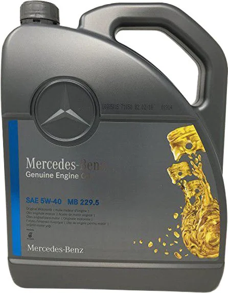 Масло моторное MERCEDES 5W-40 5л A000989920213AIFE