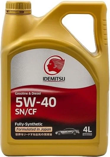 Масло моторное IDEMITSU 5W-40 4л 30015046-746000020