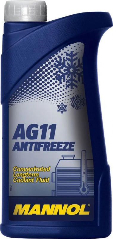 Антифриз G11 синий AG11 Longterm 1 л MANNOL 98190