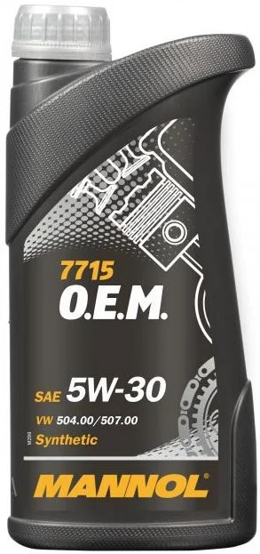 Масло моторное MANNOL LONGLIFE 5W-30 1л 99645