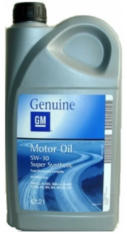 Масло моторное GM DEXOS2 5W-30 2л 93165555